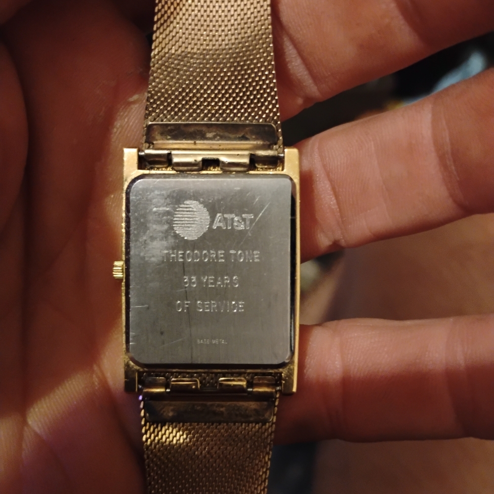 Longines Gold Smartwatch with Milanese Loop